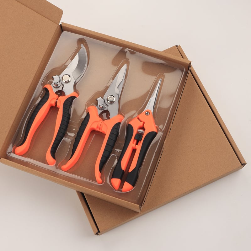 Lin taizuo Κηπουρικά ψαλίδια κλαδέματος – Χειροκίνητο κοπτικό για άνθη και κλαδιά, 3 mm λεπίδα