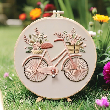 Σετ DIY για κέντημα με ακρυλικό νήμα, Worsted νήμα, νήμα σε δέσμη (Hank), αυτοσυναρμολόγηση, σε PP σακούλα