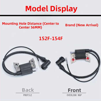 Zapalna zavojnica za motore 168F/170F/188F/190F — kompatibilna s benzinskim generatorom 2–8 kW, pumpom vode za kultivator, visokotlačni komplet