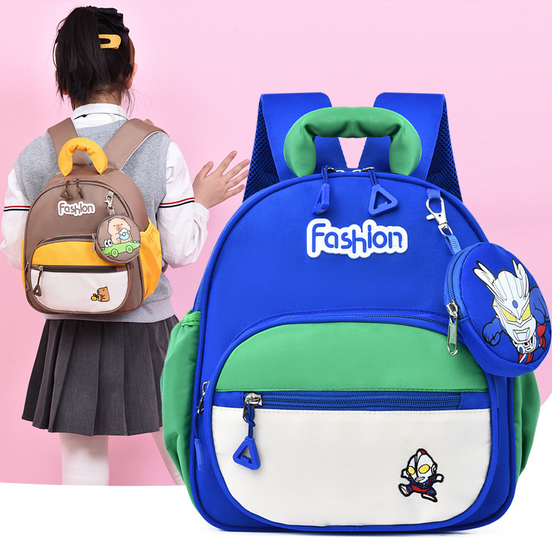 Унисекс детска раница за училище от Oxford плат, дишаща, изключително лека, издръжлива с защита на гръбнака, аниме принт, презрамки с въздушна подложка
