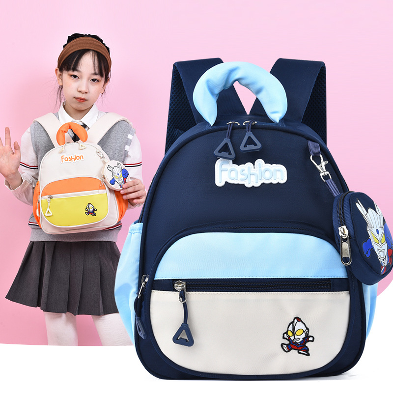 Унисекс детска раница за училище от Oxford плат, дишаща, изключително лека, издръжлива с защита на гръбнака, аниме принт, презрамки с въздушна подложка