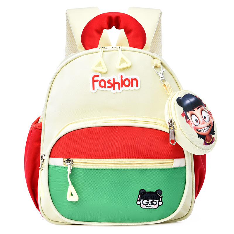 Унисекс детска раница за училище от Oxford плат, дишаща, изключително лека, издръжлива с защита на гръбнака, аниме принт, презрамки с въздушна подложка