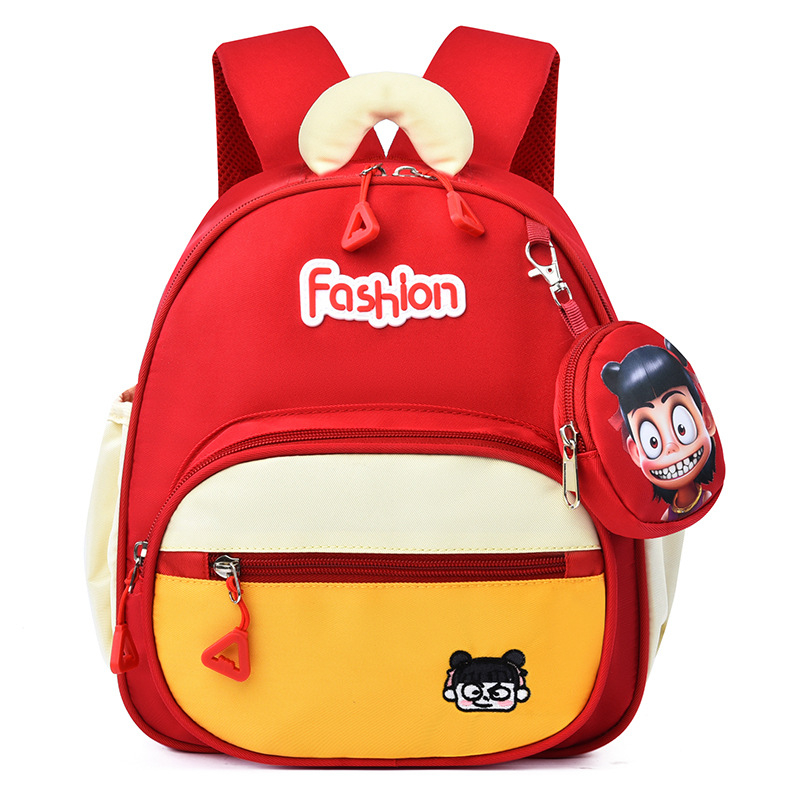 Унисекс детска раница за училище от Oxford плат, дишаща, изключително лека, издръжлива с защита на гръбнака, аниме принт, презрамки с въздушна подложка