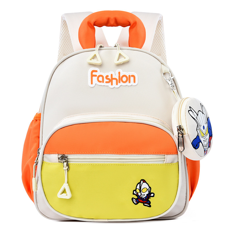 Унисекс детска раница за училище от Oxford плат, дишаща, изключително лека, издръжлива с защита на гръбнака, аниме принт, презрамки с въздушна подложка