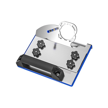 Ъглошлайф приставка за фаска, модел 100, 45° за плочки, фиксираща скоба за рязане