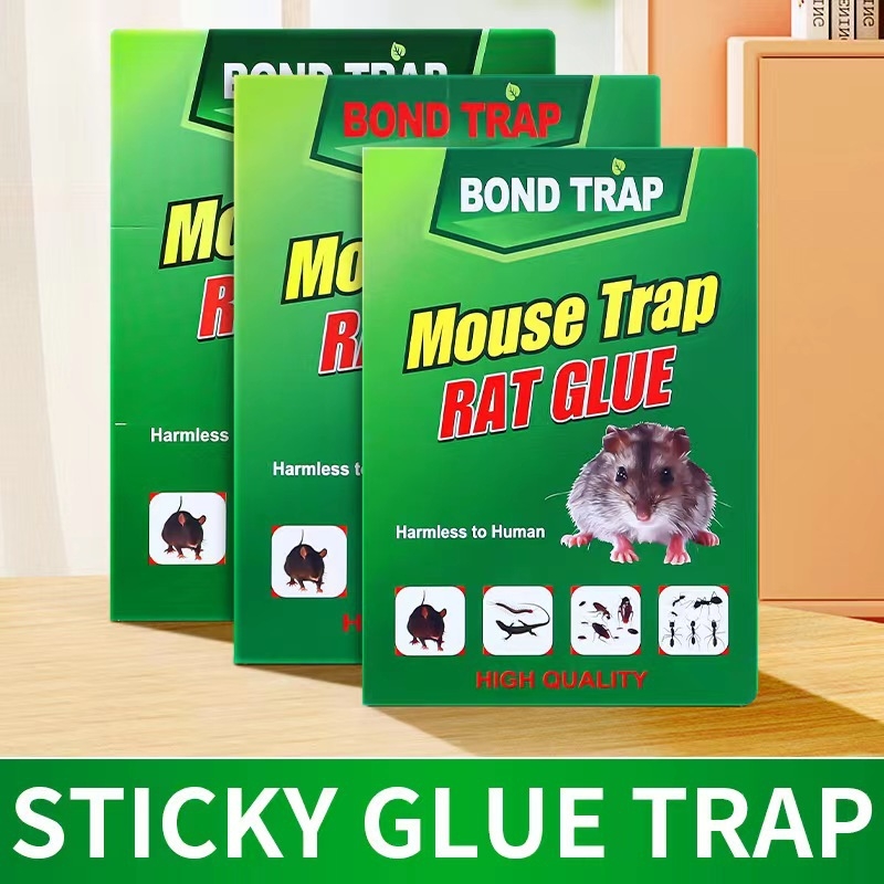 Bond trap Klijinė pelių plokštė – kieta forma, Modelis 52528, Netoksiška, Pelių kontrolė