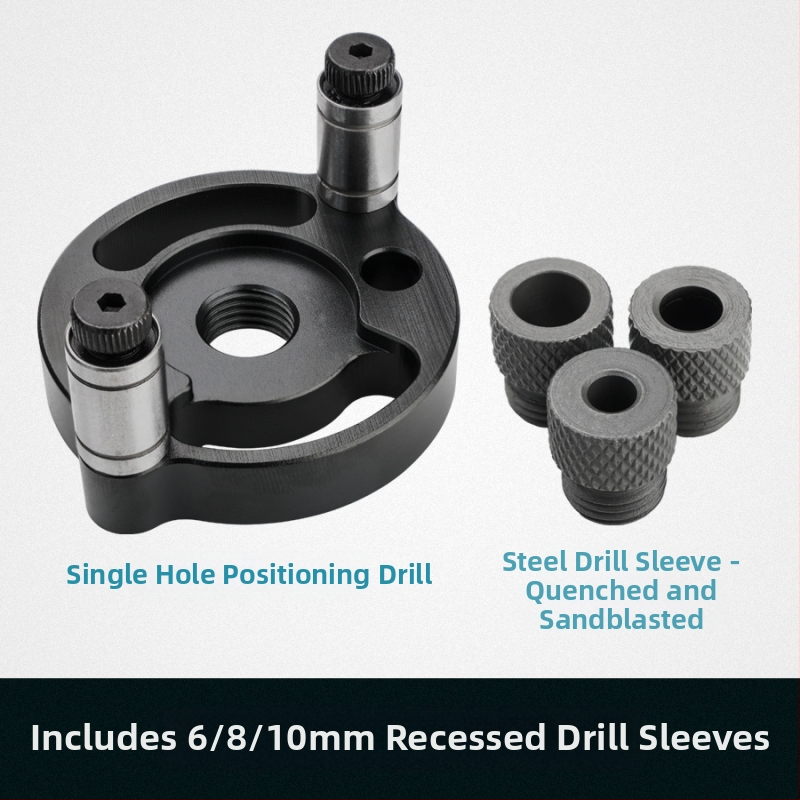 DARE vienkāršs caurumu pozicionēšanas rīks koksnei — adaptīvs centra caurumu marķieris, saderīgs ar 6/8/10 tērauda vai nerūsējošā tērauda uzgaļiem; svars 0,14 kg