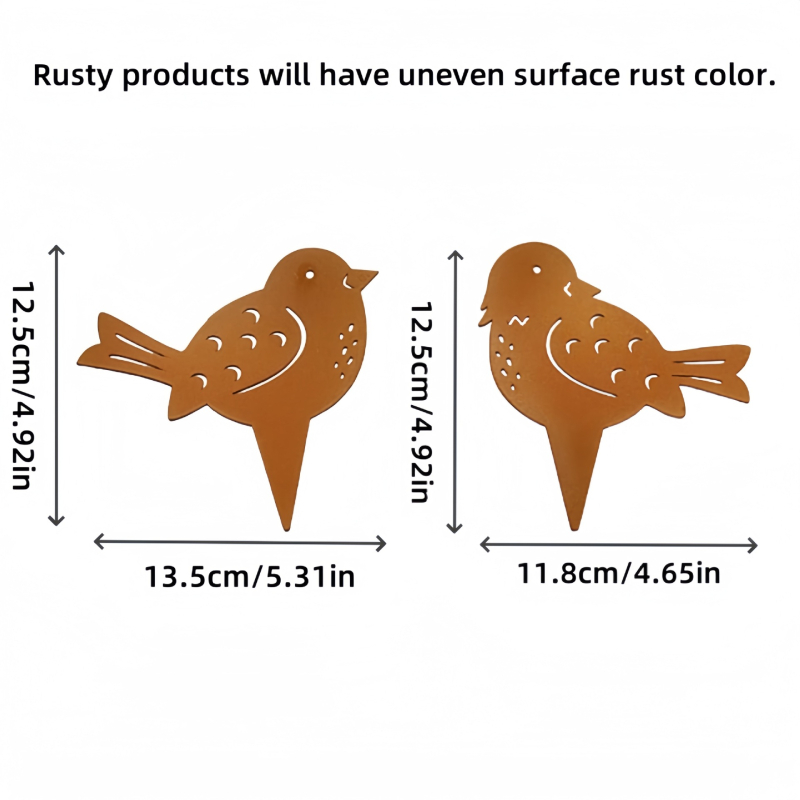 Fém állatsziluett dekoráció: bagoly, gomba, mókus, sündisznó – kültéri kerthez