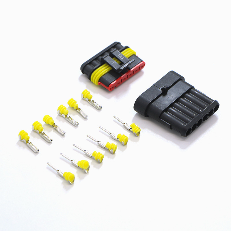 Xinghe Valley 6-pin nylon szigetelésű autókonnektor HID Xenonhoz – autóelektronikai alkalmazások