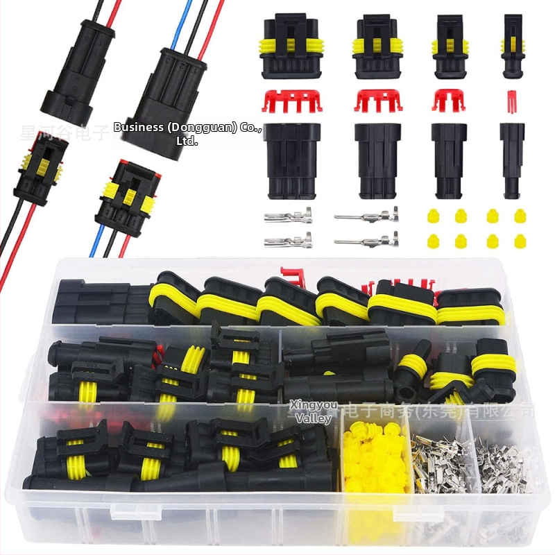 Xinghe Valley 6-pin nylonový izolátor automobilový konektor HID Xenon pre automobilovú elektroniku