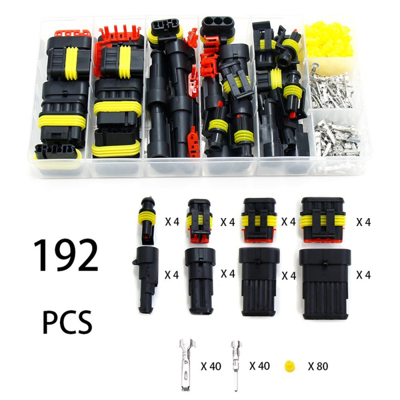 Xinghe Valley 6-pin nylon szigetelésű autókonnektor HID Xenonhoz – autóelektronikai alkalmazások