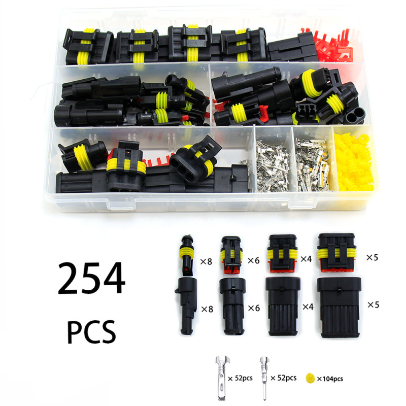 Xinghe Valley 6-pin nylon szigetelésű autókonnektor HID Xenonhoz – autóelektronikai alkalmazások