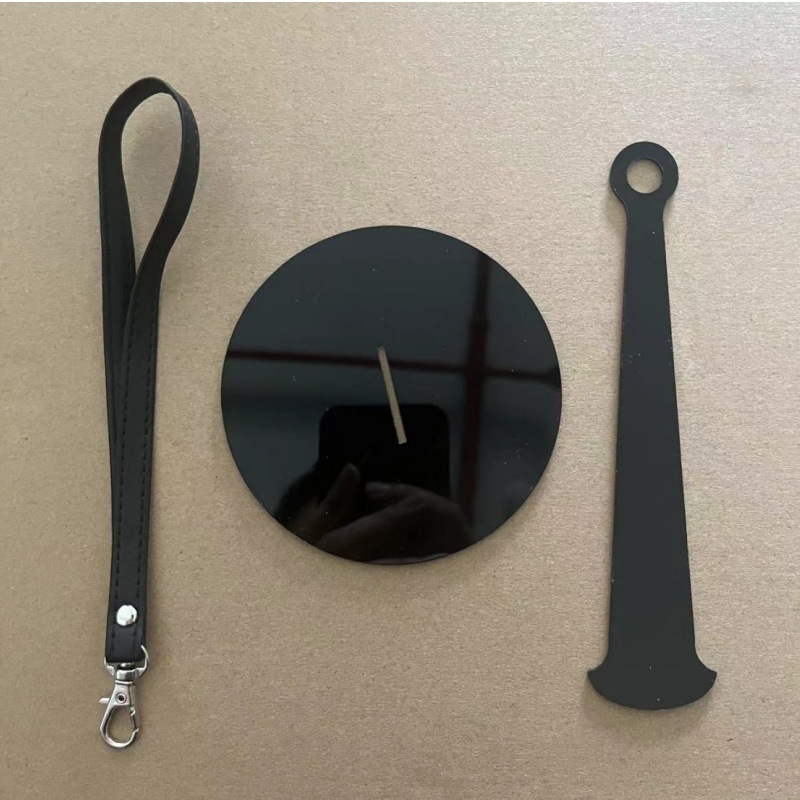 Преносим държач за прежда за китката с кожена гривна и въртяща се стойка за топки прежда (Материал: акрилно дърво; Марка: On the dragon; Подходящ за подарък: сватба, рожден ден, фестивал, нов дом; Без печат на лого)