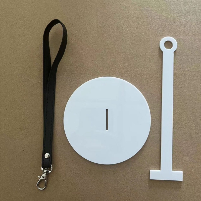 Преносим държач за прежда за китката с кожена гривна и въртяща се стойка за топки прежда (Материал: акрилно дърво; Марка: On the dragon; Подходящ за подарък: сватба, рожден ден, фестивал, нов дом; Без печат на лого)