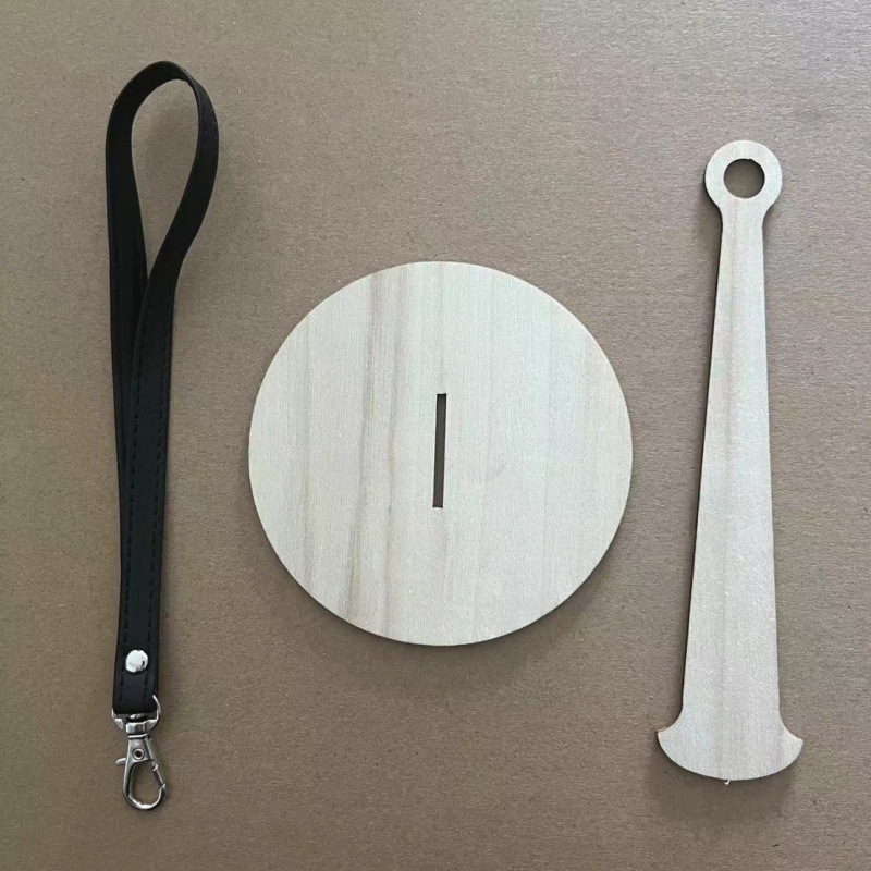 Преносим държач за прежда за китката с кожена гривна и въртяща се стойка за топки прежда (Материал: акрилно дърво; Марка: On the dragon; Подходящ за подарък: сватба, рожден ден, фестивал, нов дом; Без печат на лого)