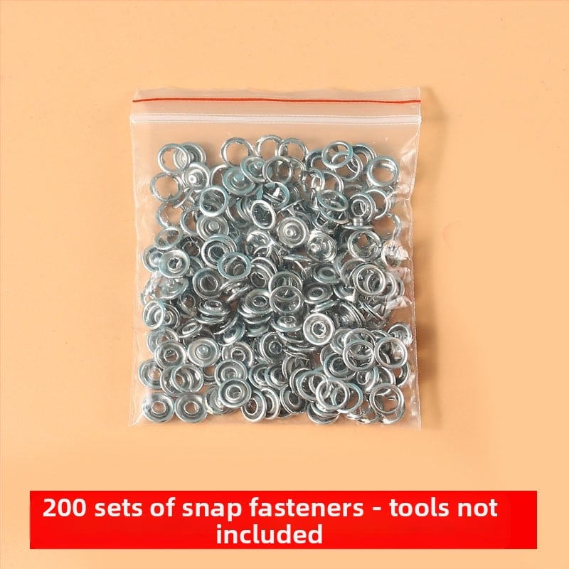 Penkių nagų spaudos diegimo rinkinys - rankinės presavimo replės be siuvimo - kasdienėms kelnioms - daugiafunkcinė paslėpta sagtis