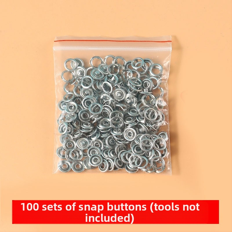 Penkių nagų spaudos diegimo rinkinys - rankinės presavimo replės be siuvimo - kasdienėms kelnioms - daugiafunkcinė paslėpta sagtis