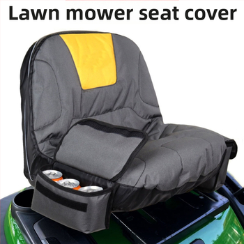 Κάλυμμα καθίσματος εξωτερικού χλοοκοπτικού με προστασία από τον ήλιο και μόνωση θερμότητας, ύφασμα 600D Oxford, ποιμενικό στυλ, δυνατότητα προσαρμογής