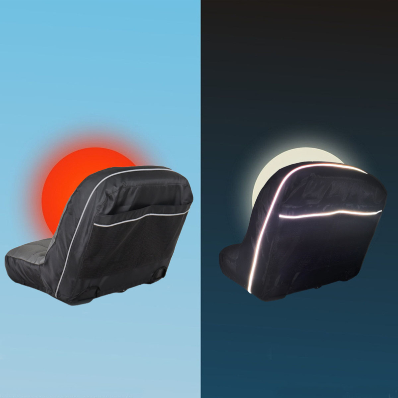 Kerti fűnyíró ülésvédő napvédelmi és hőszigetelési funkcióval, 600D Oxford anyag, pásztor stílus, testreszabható