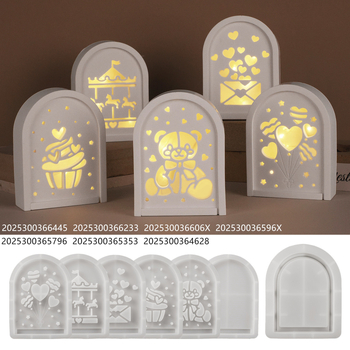 Szilikon tortaforma, négyzetes, 3D medve sziluett, modern minimalista stílus