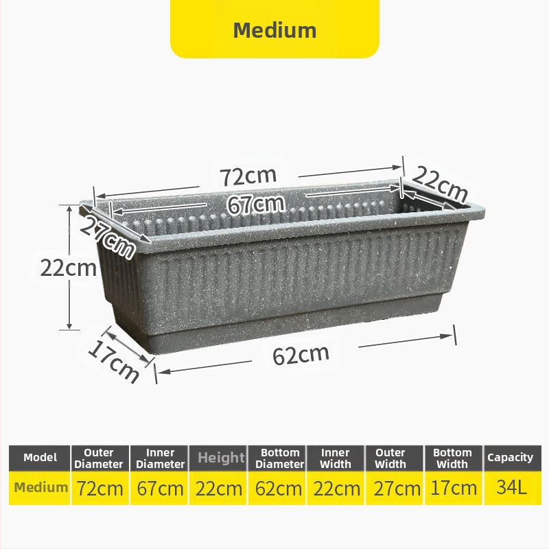 Δοχείο ριζών (Υλικό: Μελαμίνη; Εγκατάσταση σε τοίχο; Απλό και κομψό κινεζικό στυλ)