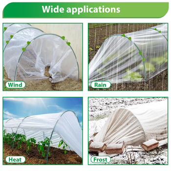 DIY Καμάρα Κήπου με Πλαίσια από Ινώδεις Ράβδους — Προστασία από Έντομα, Πτηνά και Παγετό