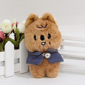 Λούτρινο κρεμαστό κουκλάκι για τσάντα, κούκλα για ντύσιμο, εμπνευσμένο από μαγικό σχολείο, γέμισμα PP βαμβάκι, γούνινο λούτρινο, ηλικίες 15–35