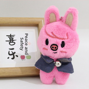 Λούτρινο κρεμαστό κουκλάκι για τσάντα, κούκλα για ντύσιμο, εμπνευσμένο από μαγικό σχολείο, γέμισμα PP βαμβάκι, γούνινο λούτρινο, ηλικίες 15–35