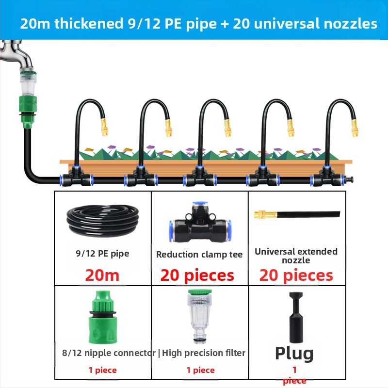 Slayry Giclee σειρά ακροφυσίου ψεκασμού, ρυθμιζόμενη κατεύθυνση ροής, 0,3–1 L/min
