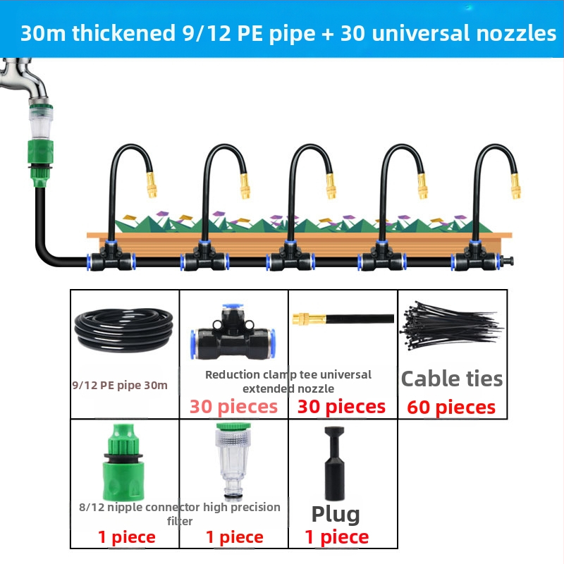 Slayry Giclee σειρά ακροφυσίου ψεκασμού, ρυθμιζόμενη κατεύθυνση ροής, 0,3–1 L/min