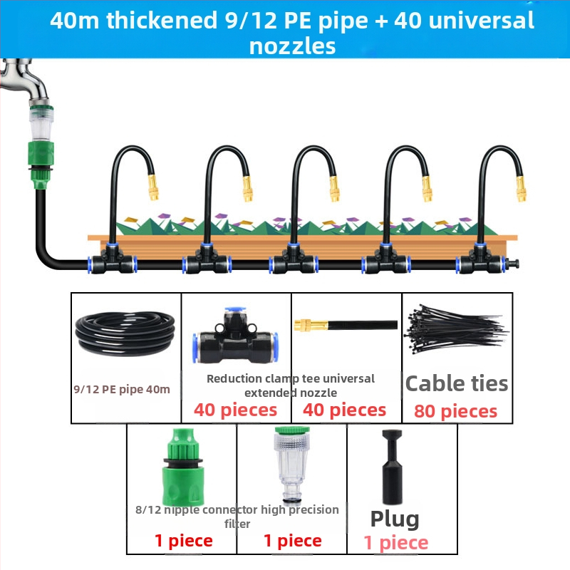 Slayry Giclee σειρά ακροφυσίου ψεκασμού, ρυθμιζόμενη κατεύθυνση ροής, 0,3–1 L/min