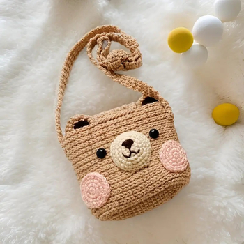 Σετ Υλικών Κουβιού για Κατασκευή Τσαντών — Χειροποίητα Υλικά, Μαλλί Worsted, Νήμα Ομαδικό