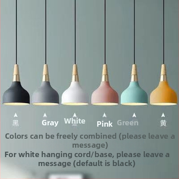 Σκανδιναβικός τρικεφαλικός κρεμαστός λαμπτήρας από σίδηρο με LED, 220V, μοντέλο AL0038