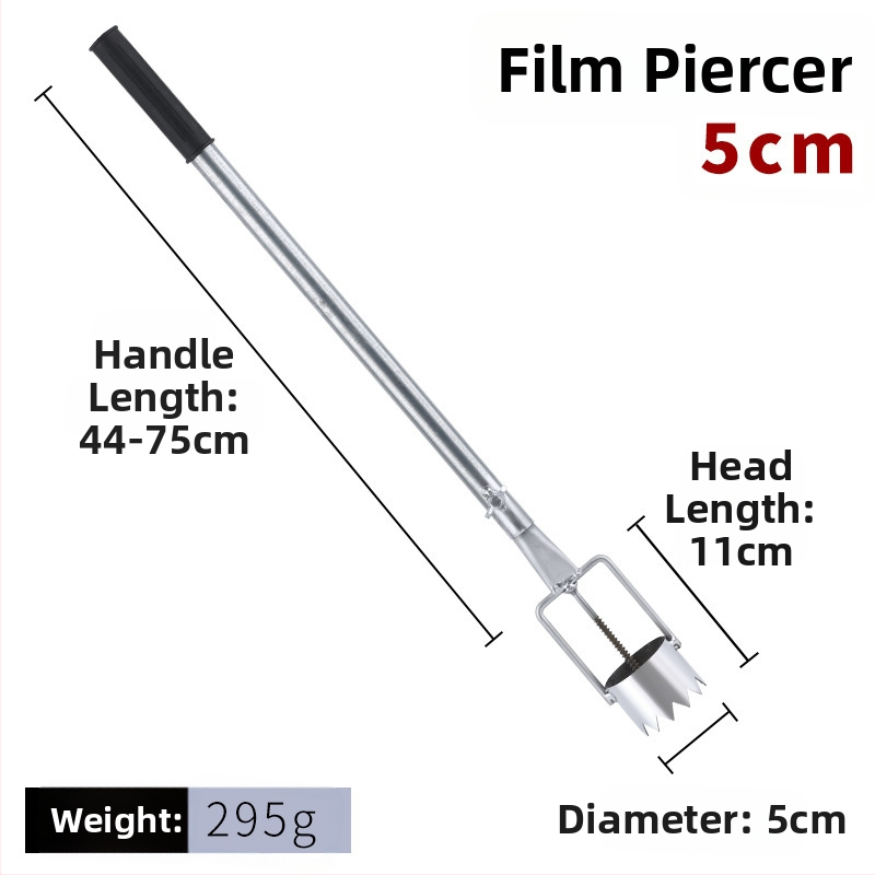 Mulčfilmų skylų įrankis šiltnamiams - Daugiafunkcinis skylinimo įrankis žemės ūkiui sodinimui