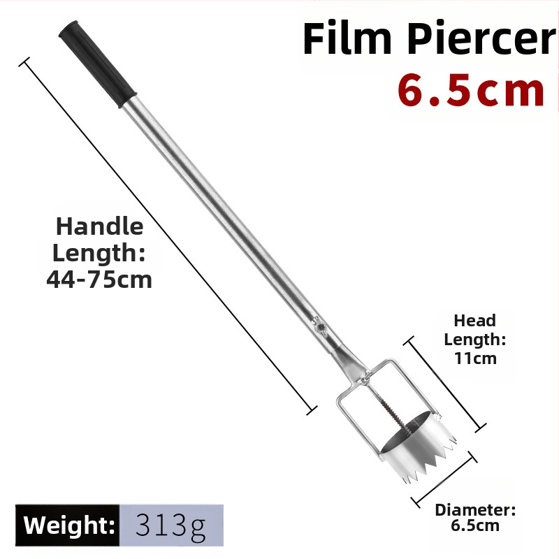 Mulčfilmų skylų įrankis šiltnamiams - Daugiafunkcinis skylinimo įrankis žemės ūkiui sodinimui