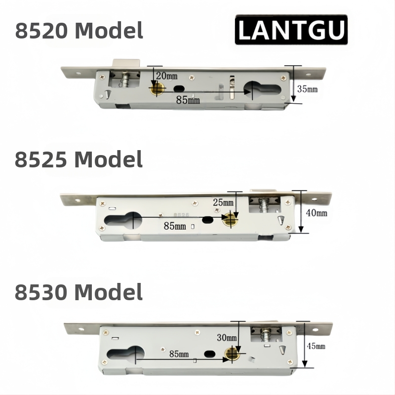 Μονο σημείου σώματος κλειδαριάς για πόρτες αιώρησης από αλουμίνιο και ξύλο, κράμα Ψευδάργύρου, ball lock, μοντέλο Other