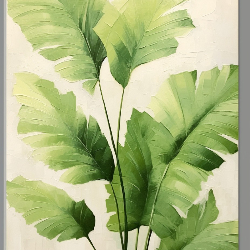 DIY комплект за цифрова маслена живопис с тесна вътрешна рамка и аксесоари за начинаещи — без рамка, модерен минималистичен стил, подходящ за дневна и антре