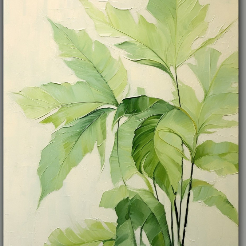 DIY комплект за цифрова маслена живопис с тесна вътрешна рамка и аксесоари за начинаещи — без рамка, модерен минималистичен стил, подходящ за дневна и антре