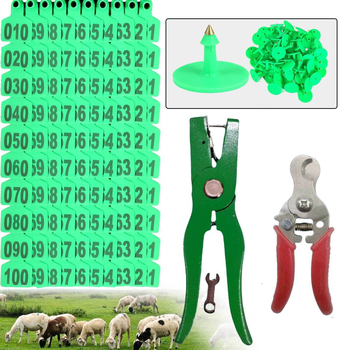 Ετικέτα αυτιού για ζώα — LW, Laser Type, για χοίρους, βοοειδή και πρόβατα, κτηνοτροφία