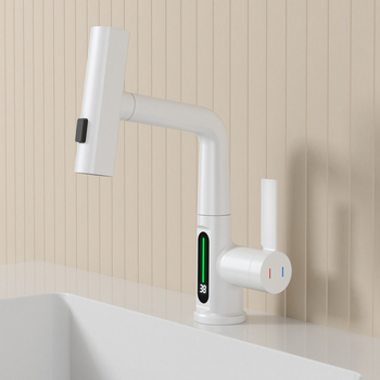 HS varinis praustuvo maišytuvas su keraminiu vožtuvu, tvirtinimas prie pagrindo, elektroplatintas paviršius