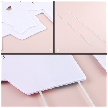 Σήμα γενεθλίων με βάση για εξωτερικό κήπο – διακόσμηση πάρτι Ocean