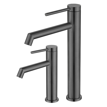 DRF-CUS151 Robinet de chiuvetă din oțel inoxidabil 304, cald și rece, pentru baie, cu supapă de disc ceramic