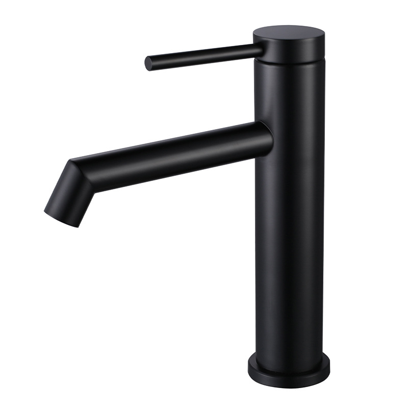 DRF-CUS151 Robinet de chiuvetă din oțel inoxidabil 304, cald și rece, pentru baie, cu supapă de disc ceramic