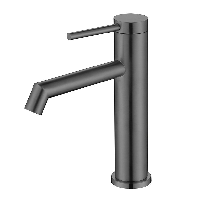 DRF-CUS151 Robinet de chiuvetă din oțel inoxidabil 304, cald și rece, pentru baie, cu supapă de disc ceramic