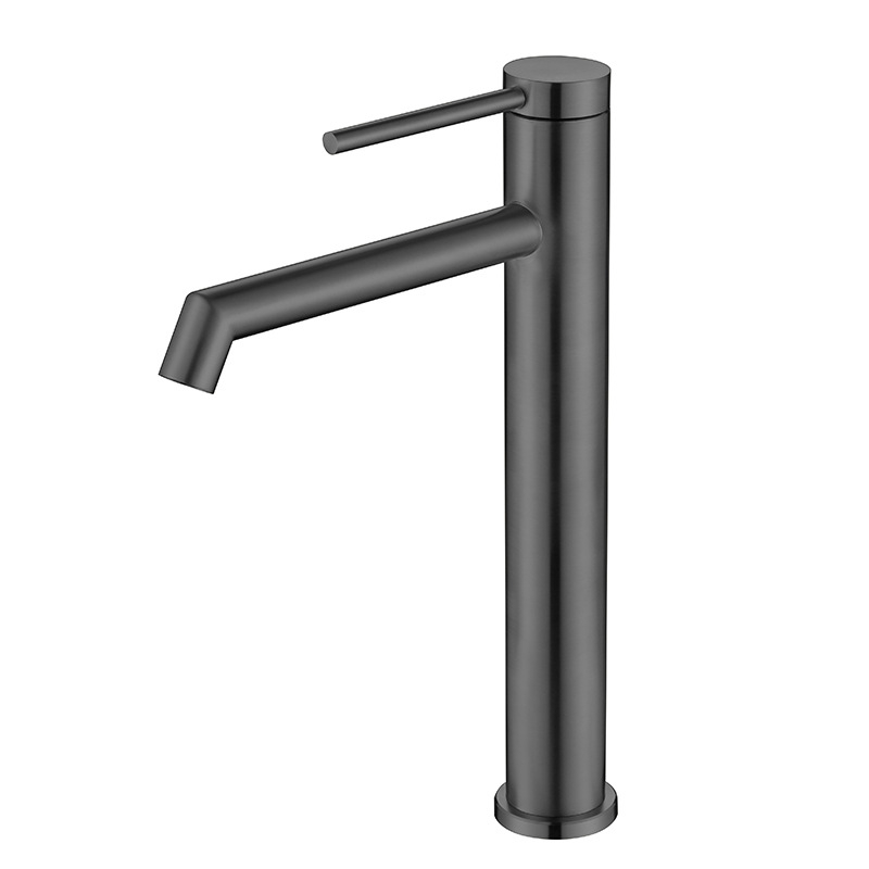 DRF-CUS151 Robinet de chiuvetă din oțel inoxidabil 304, cald și rece, pentru baie, cu supapă de disc ceramic