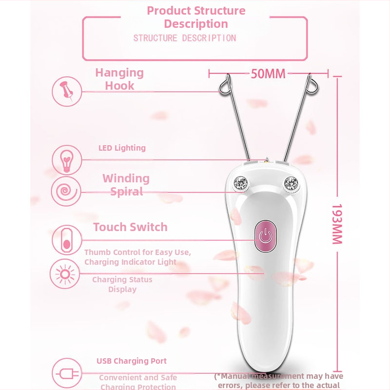 Elektriskais epilators sejai un matu noņemšanai visā ķermeņa garumā, Shuangke 664, ABS plastmasa, uzlādējams, visas ķermeņa zonas matu noņemšana