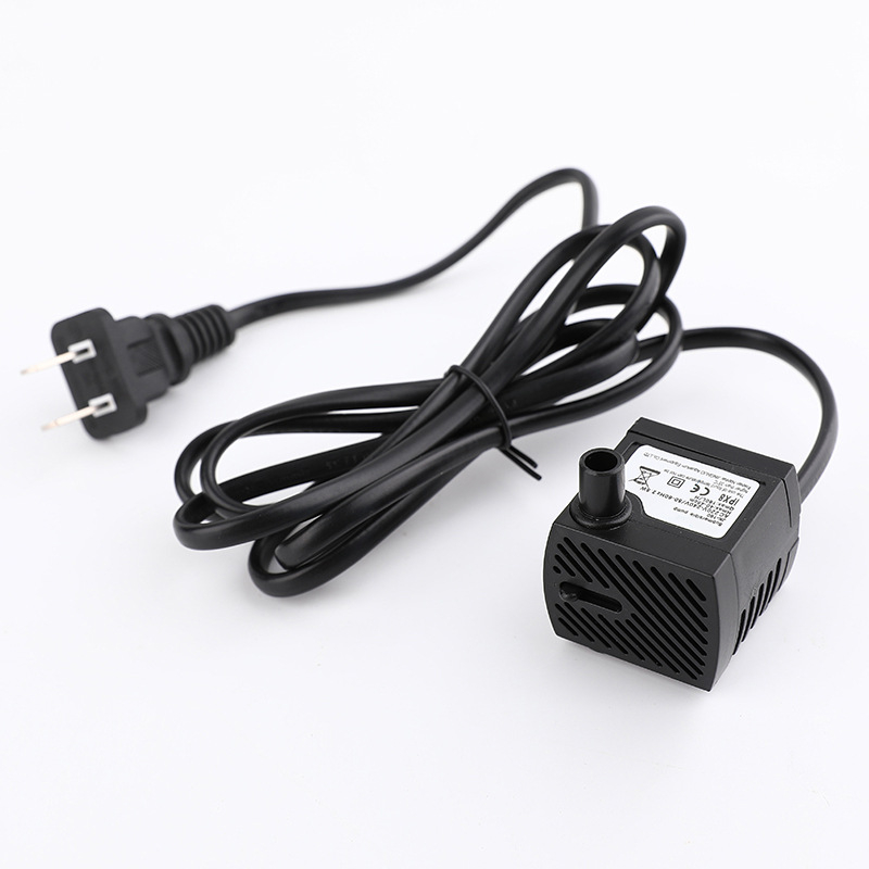 Pompa submersibilă Saiki pentru acvariu – material ABS, debit de apă silențios, stil scufundare, flux de apă ceramică și rășină