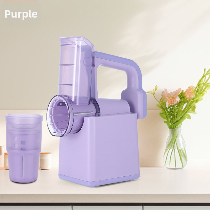 Elektrinis daugiafunkcinis daržovių pjaustytuvas su volelių pjaustytuvu — ABS korpusas, įmanoma pritaikyti, tinka julienne bulvėms ir sūriui