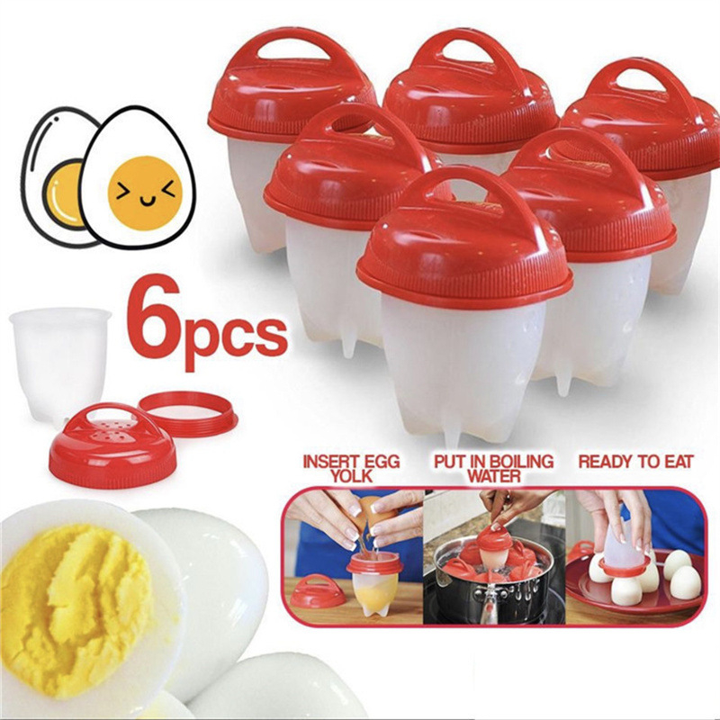 Egglettes szilikon tojáskanalak – tapadásmentes, tojásfőző készülék, szilikon-plasztik felépítés, logónyomtatás elérhető