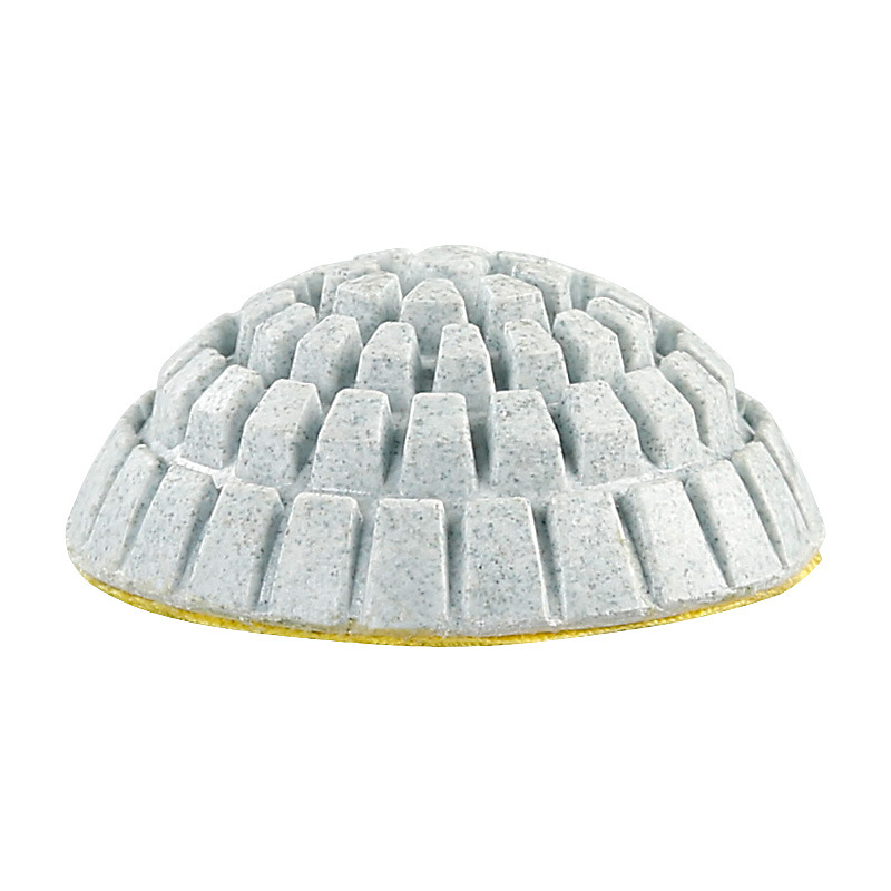 Arku formā izstrādāta mitrā slīpēšanas plāksne ar dimanta abrazīvu, mīksta slīpēšanas plāksne izliekta virsma un konkavais dibens; piemērota marmoram, kvarcam, granītam un jade.